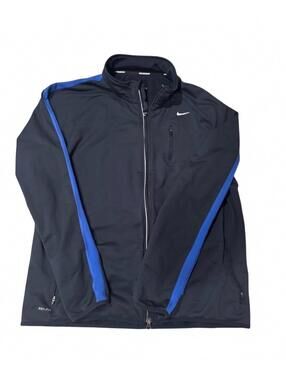 Men's Nike Dri-FIT Running Full Zip Fleece Jacket Size XL